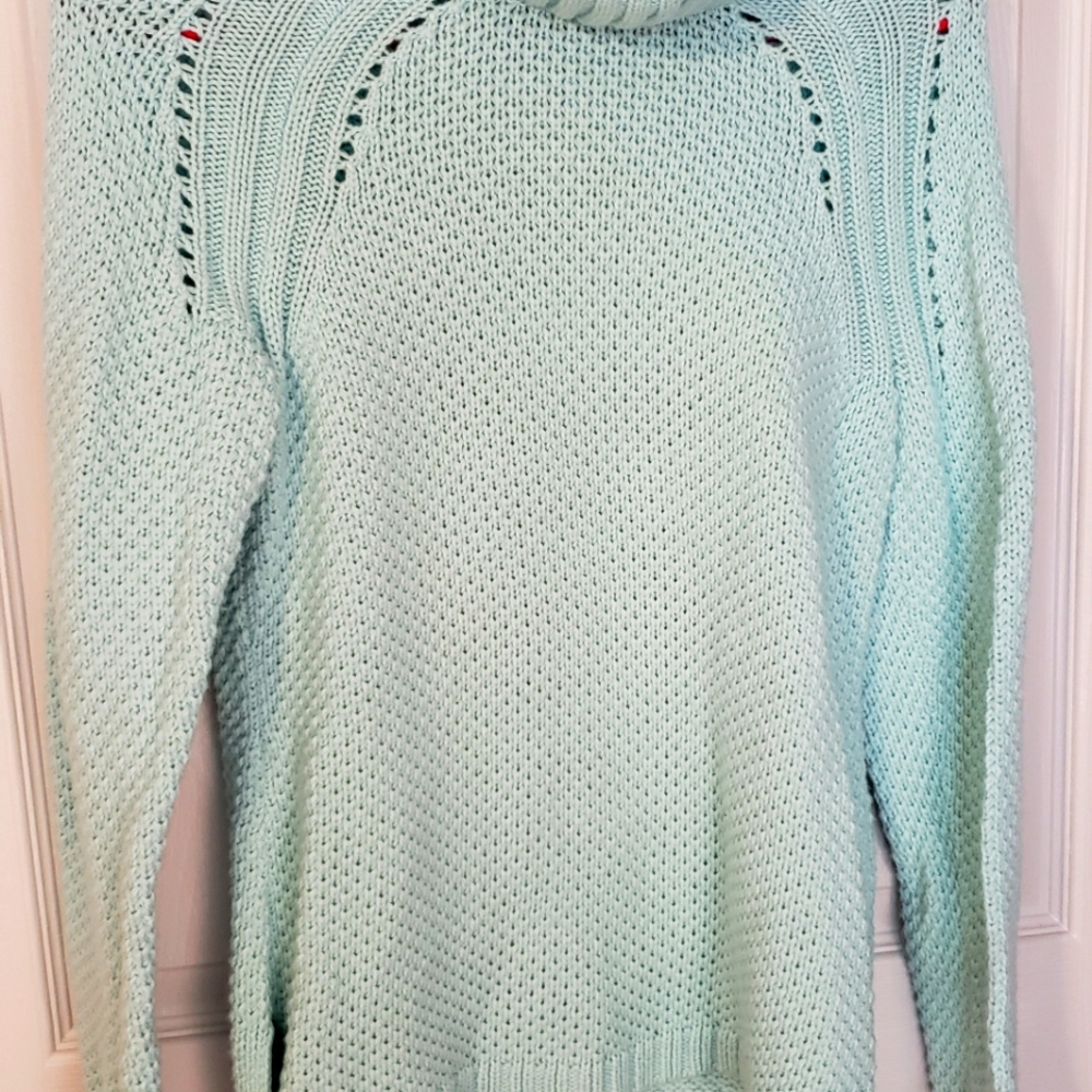 Sweater blue green by Talbott size sp